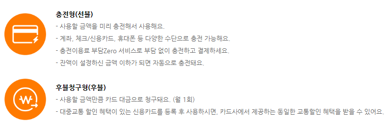 모바일 티머니 사용법